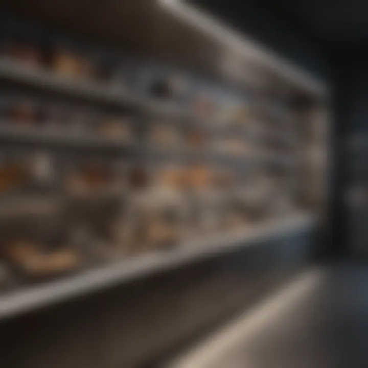 Efficient space organization with shelf board