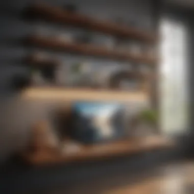 Stylish Utilization of 8ft Shelf Board Stylish utilization of 8ft shelf board