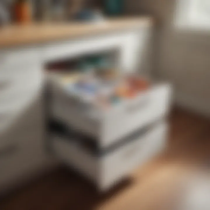 Creative Storage Organization with Sterilite Drawer Unit