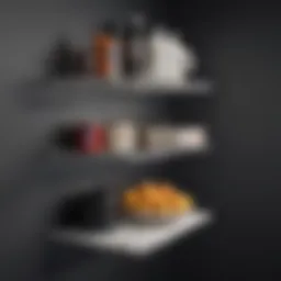 Minimalist Wire Shelf Organization