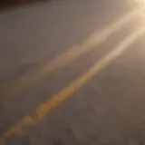 Minimalist Carpet Installation Tape Illustration