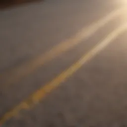 Minimalist Carpet Installation Tape Illustration