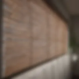 Modern Geometric Design Vinyl Mini Blinds