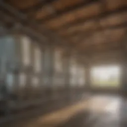 Modern Geothermal Heating System in Dairy Farm