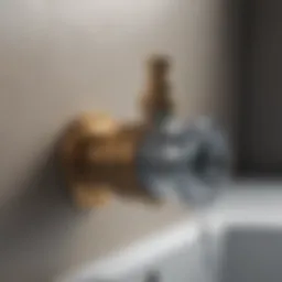 Modern washer water supply valve