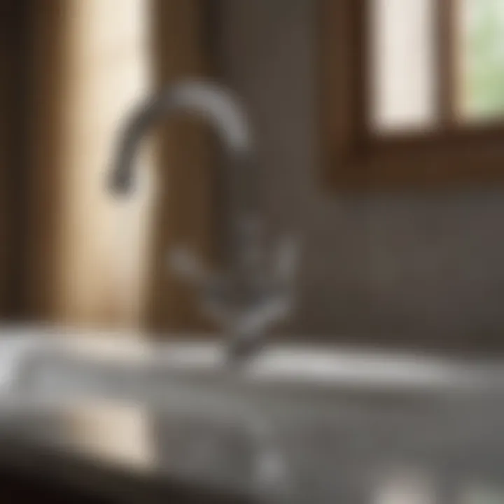 A new faucet ready for installation