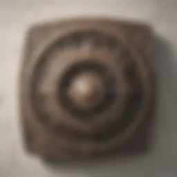 Older Broan bathroom fan with intricate design