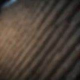 High-efficiency furnace filter capturing dust particles