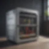 Innovative design of hose storage container