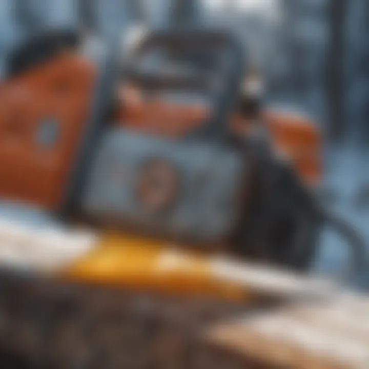 Winter-Grade Chainsaw Oil