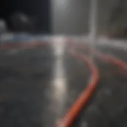 Efficient In Line Water Heat Cable Installation