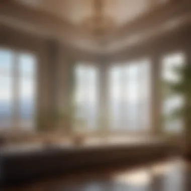 Architectural Rendering of Sunlit Room