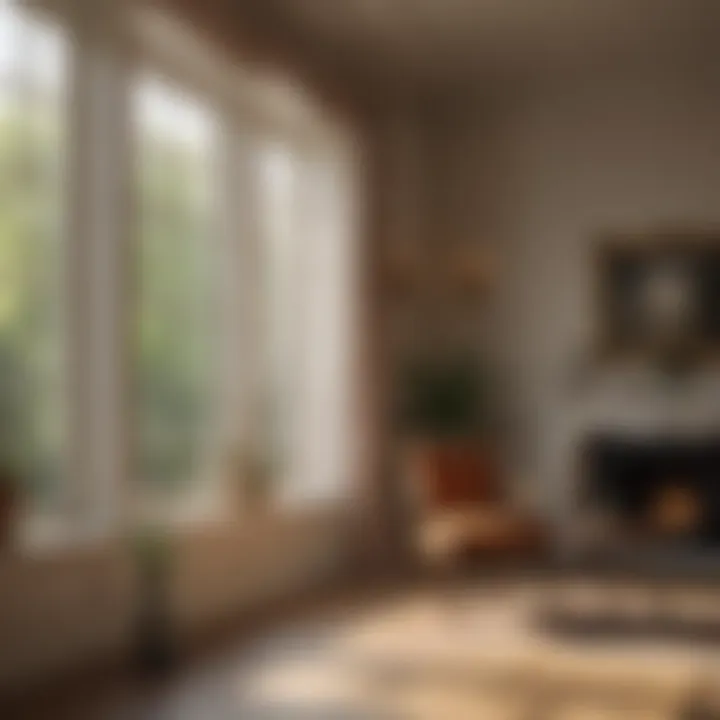 Interior Design with Sunlight Streaming In