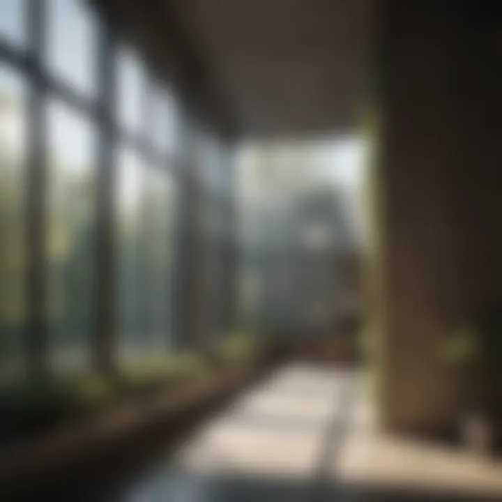 Sustainable Building with Large Windows