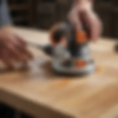 Achieving Precision in Wood Sanding Sanding Wood Surface with Precision