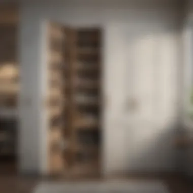 Stylish Organization Made Easy Organized and Stylish Over the Door Storage Cabinet