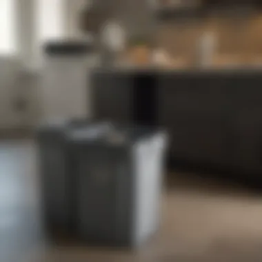 Organizational Excellence Organized Waste Management with Knape & Vogt Replacement Trash Can