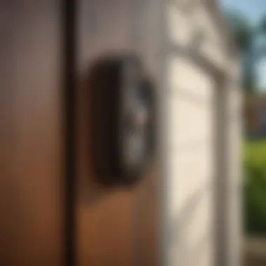 Outdoor Doorbell Installation Techniques Installation of outdoor doorbell highlighting various mounting techniques