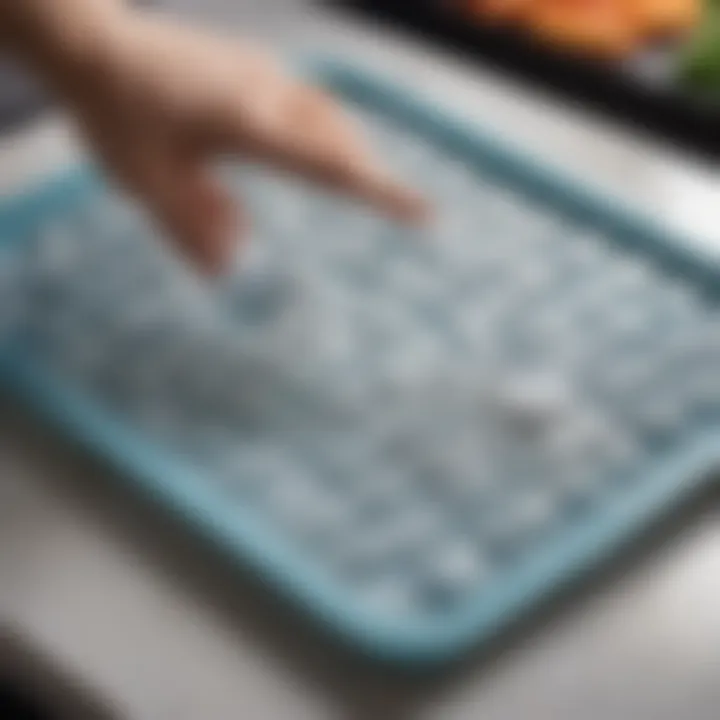 Maintenance tips for keeping the Oxo Good Grips ice tray in optimal condition.