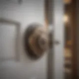 Patio screen door lock with advanced security features