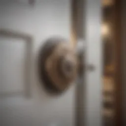 Patio screen door lock with advanced security features