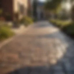 Paver dust in landscaping design