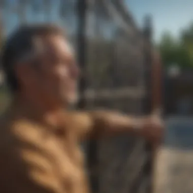 Maintaining plexiglass fence for longevity