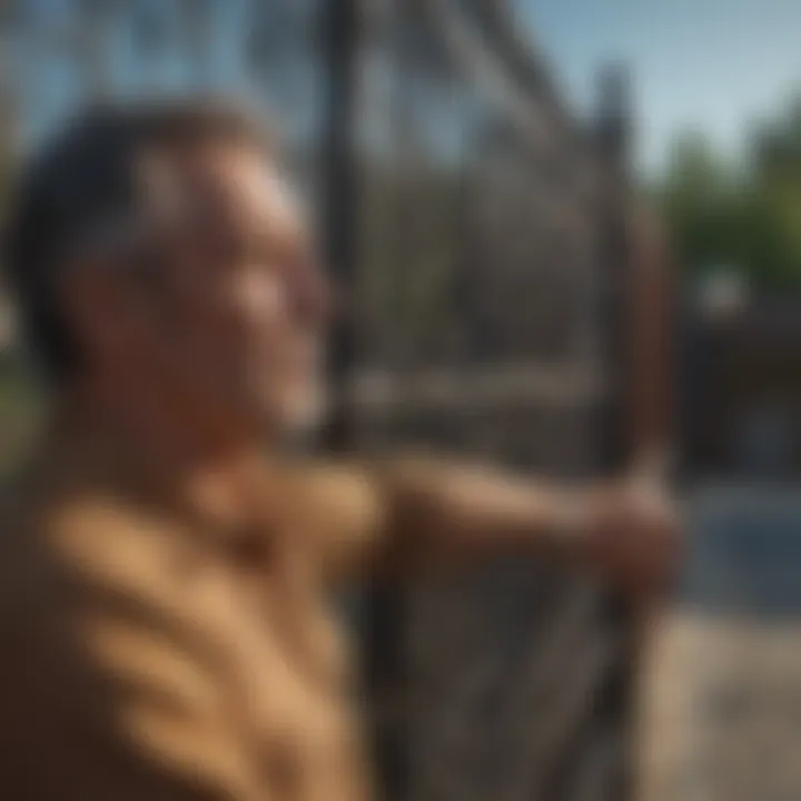 Maintaining plexiglass fence for longevity