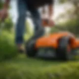 Innovative Cordless Grass Trimmer with Precision Cutting