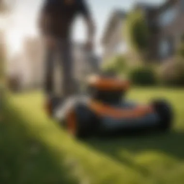 Versatile Cordless Grass Trimmer for Various Lawn Types