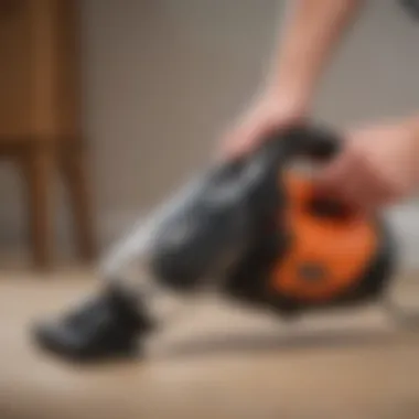 Unmatched Suction Power in Black n Decker Hand Vacuum Powerful Suction Black n Decker Hand Vacuum