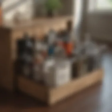 Efficient organization tool for home essentials