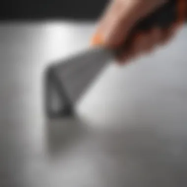 Precision Caulking Tool Features Close-up of a precision caulking tool, highlighting its unique feature set and ergonomic design.