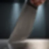 Precision-crafted slotted blade in action