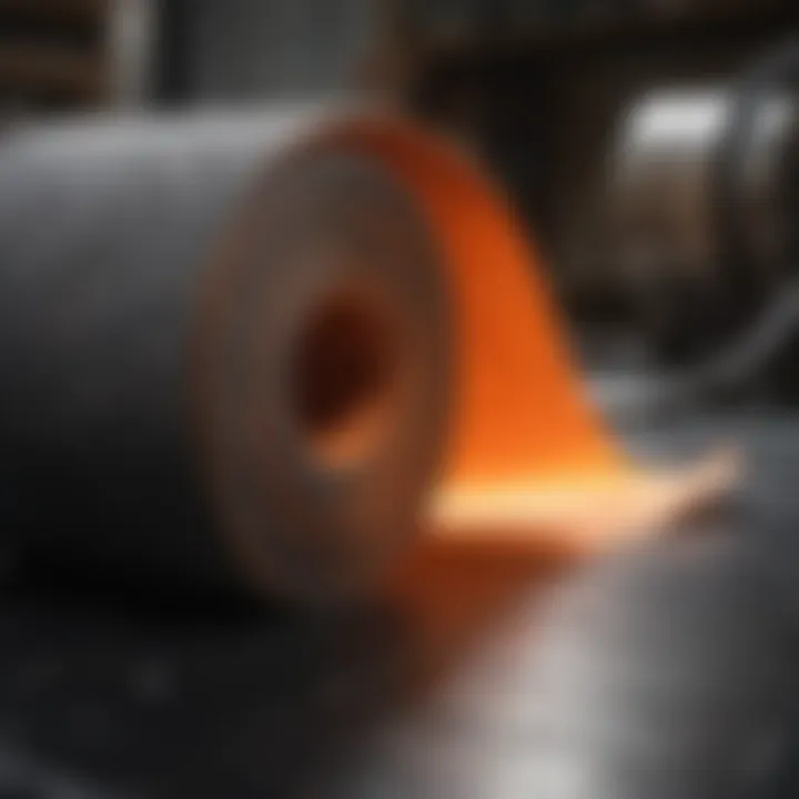 Precision cutting of heavy-duty felt