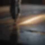Precision cutting with Rotozip cutting bit