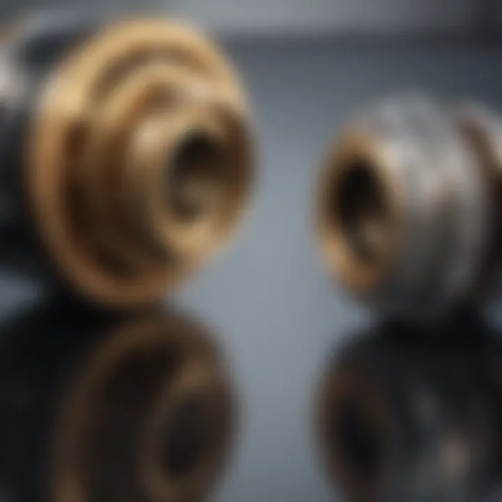 Precision engineered castor insert components