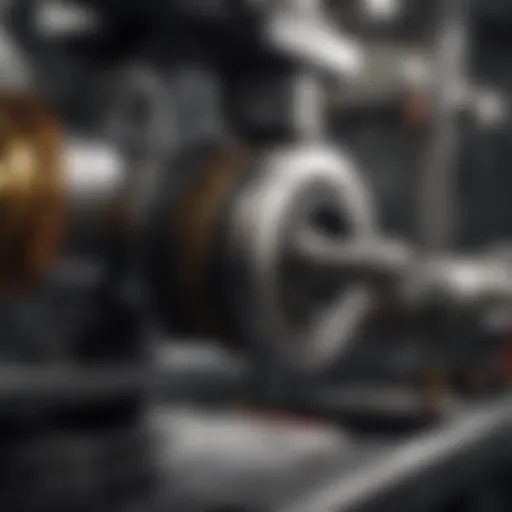Precision engineering tool at work