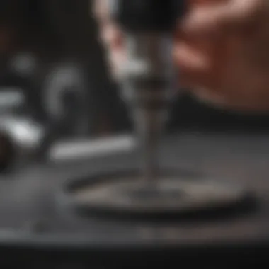 Precision Extraction Technique with Screw Remover