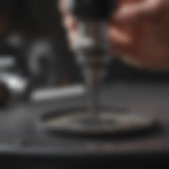 Precision Extraction Technique with Screw Remover