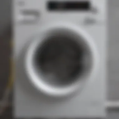 Illustration of Proper Washing Machine Hose Installation