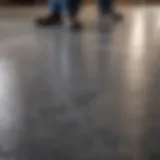 Protective Floor Covering in Use