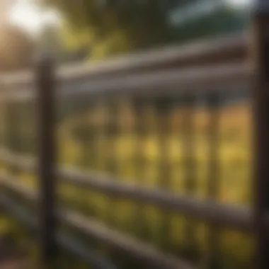 Durable Redbrand horse fence material
