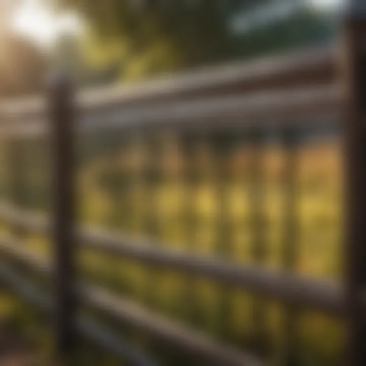 Durable Redbrand horse fence material