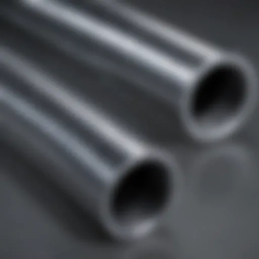 Reflective properties of galvanized pipes