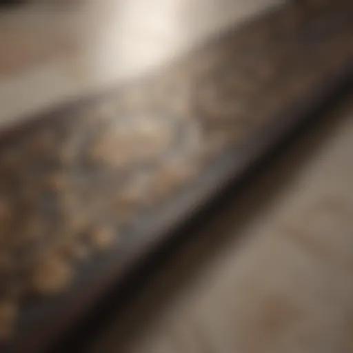 Regal Floral Pattern Imperial Floor Register