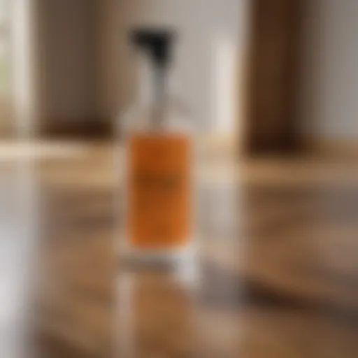 Eco-friendly hardwood floor cleaner