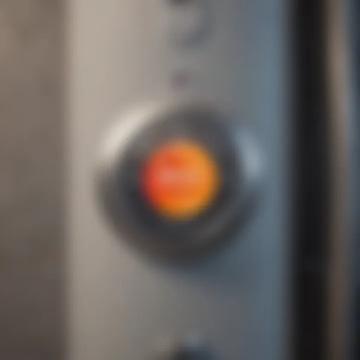 Thermostat Wiring in Reliance Water Heater Close-up of thermostat wiring in a water heater