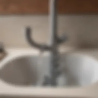 Visual representation of connecting plumbing to the new disposal unit