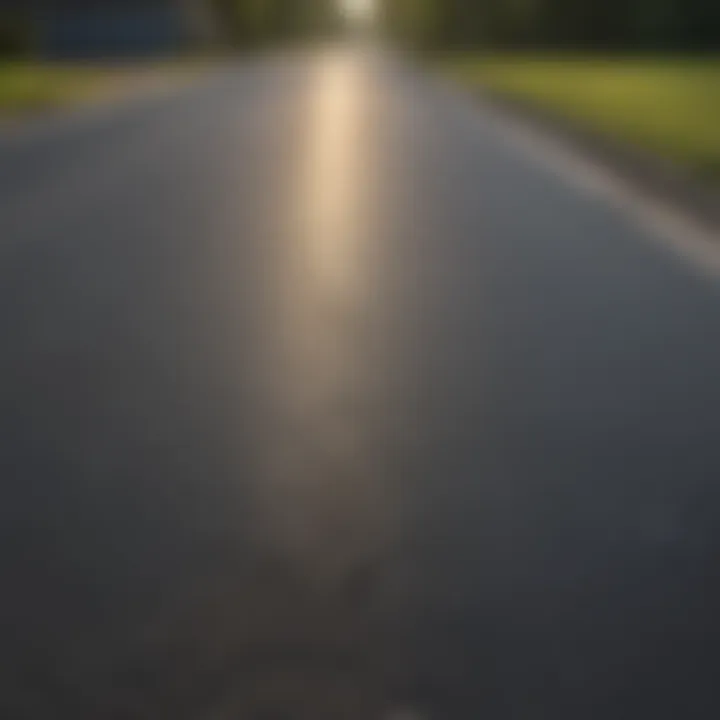 Smooth Asphalt Finish for Driveway Transformation